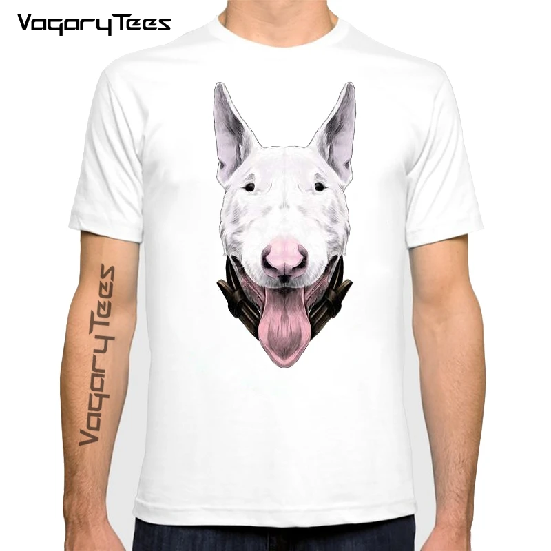 Мужская футболка Бультерьера Новое поступление 2020 модная высокого качества с