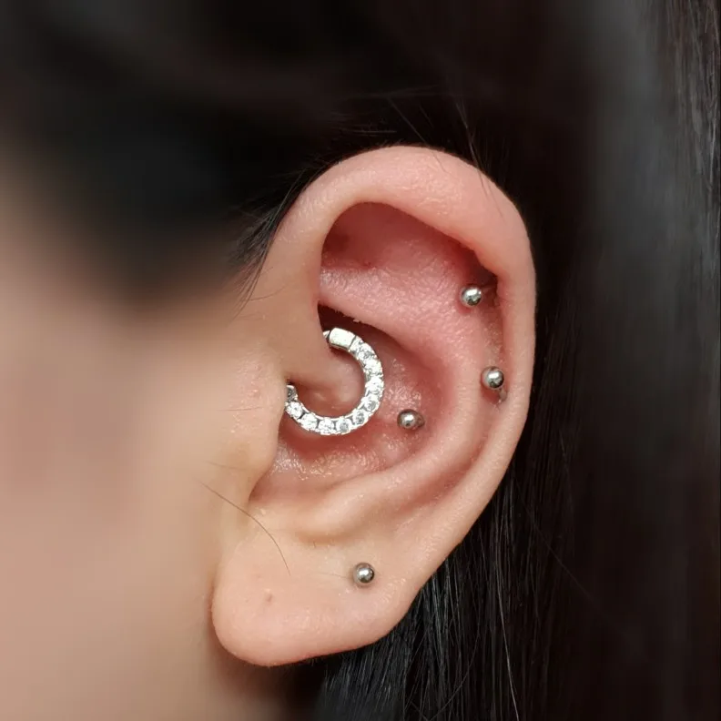 Металлическая перегородка для пирсинга носа G23titan 16 г 8 мм|piercing body jewelry|body jewelryg23