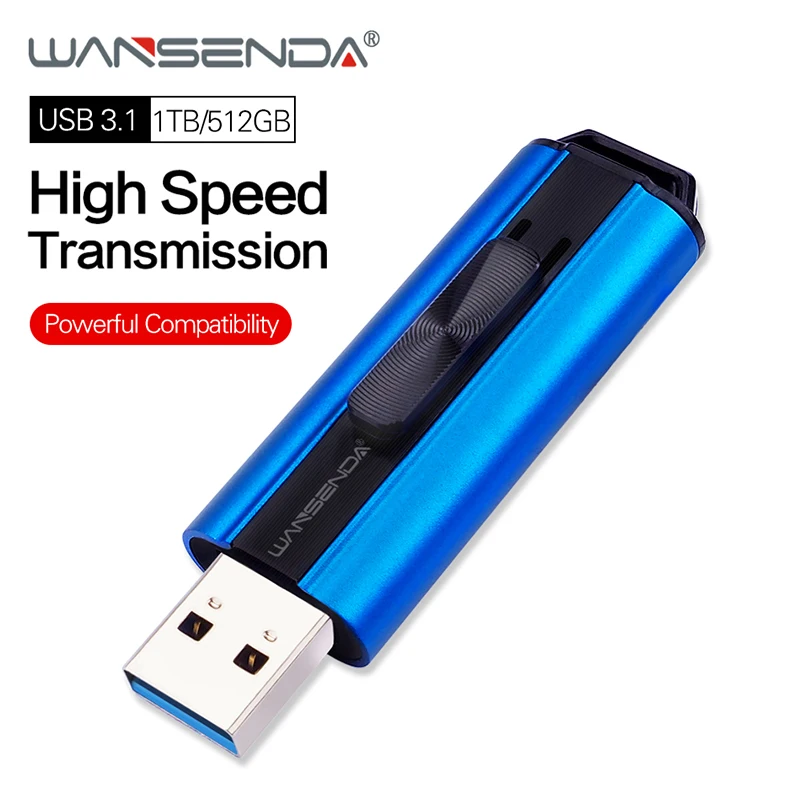USB флеш-накопитель Wansenda 3 0 512 ГБ 256 64 32 16 | Компьютеры и офис