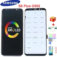 original lcd display for samsung galaxy s8 plus g955 g955fn display touch screen digitizer for s8 g955f lcd screen with defects