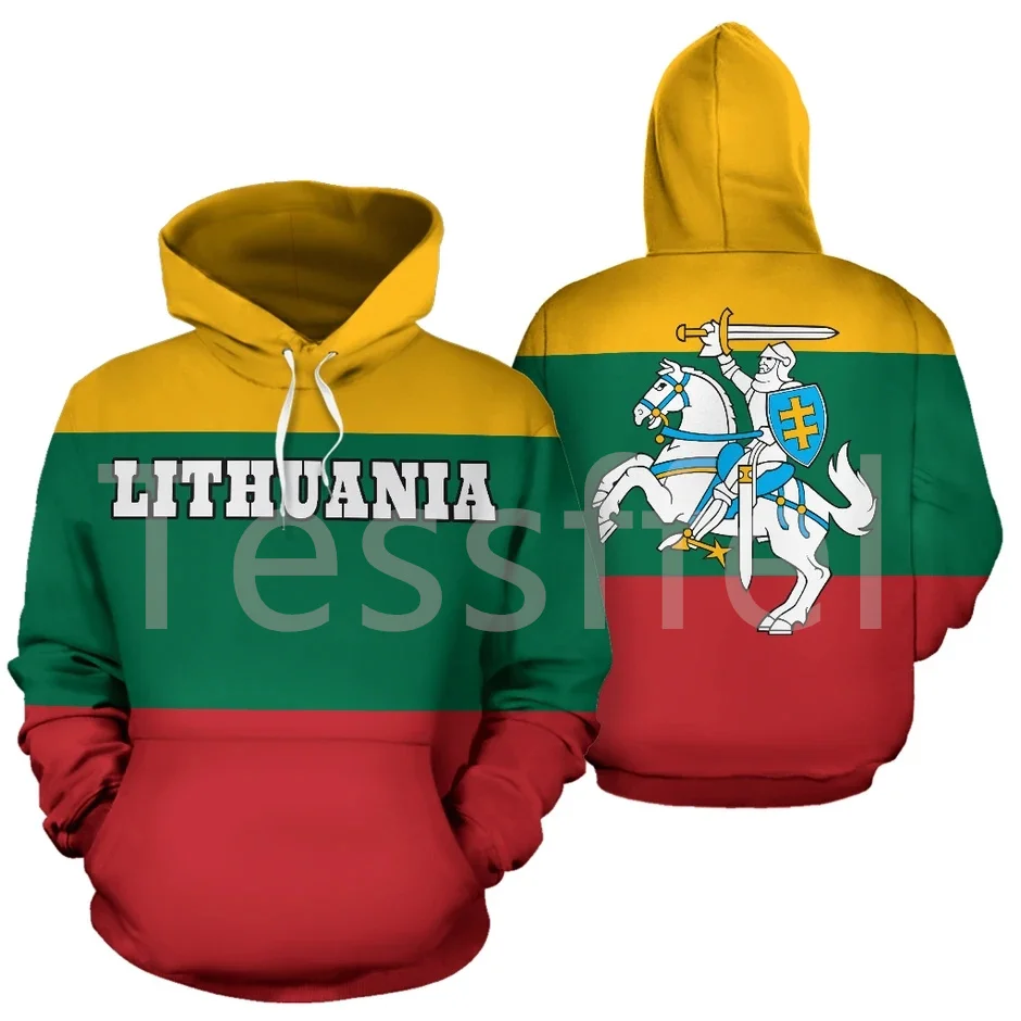 

Tessffel Country Emblem Flag Lithuania Retro Tattoo Autumn Pullover Men/Women Harajuku Jacket 3Dprint Streetwear Zip Hoodies B11