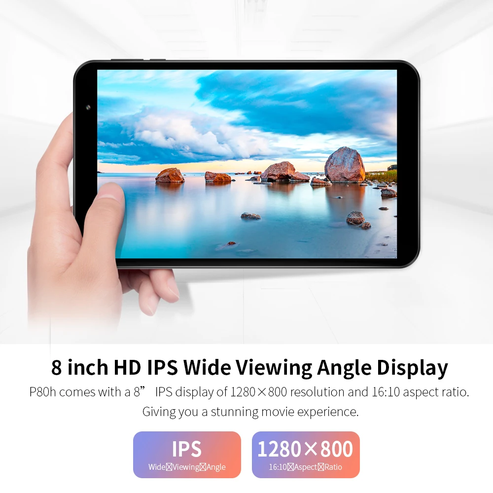 Teclast P80H 8 дюймовый планшетный ПК с системой андроида и 10 0 Octa Core Mali T820 Графика 1280*800