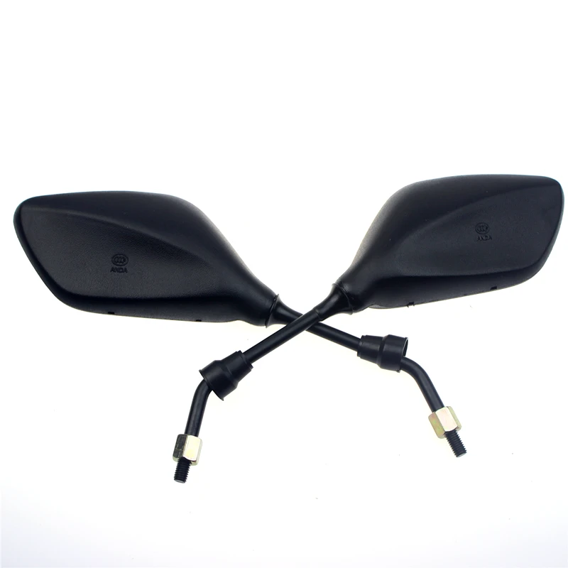 

For Motorcycle accessories Qiao grid wildfire side mirror rearview mirror electric car scooter 8MM mirror convex mirror