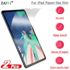 Для iPad 10,2 2021 Air 10,9 mini 6 4 3 Pro 9,7 10,5 11 12,9 дюймов матовый ПЭТ Антибликовая бумага для рисования защита экрана как пленка