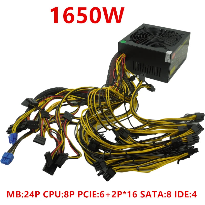 Kaufen Neue Original NETZTEIL Für Leybold Multi Kanal Desktop Netzteil 8 Karten 1650W Schalt Netzteil LB1650A