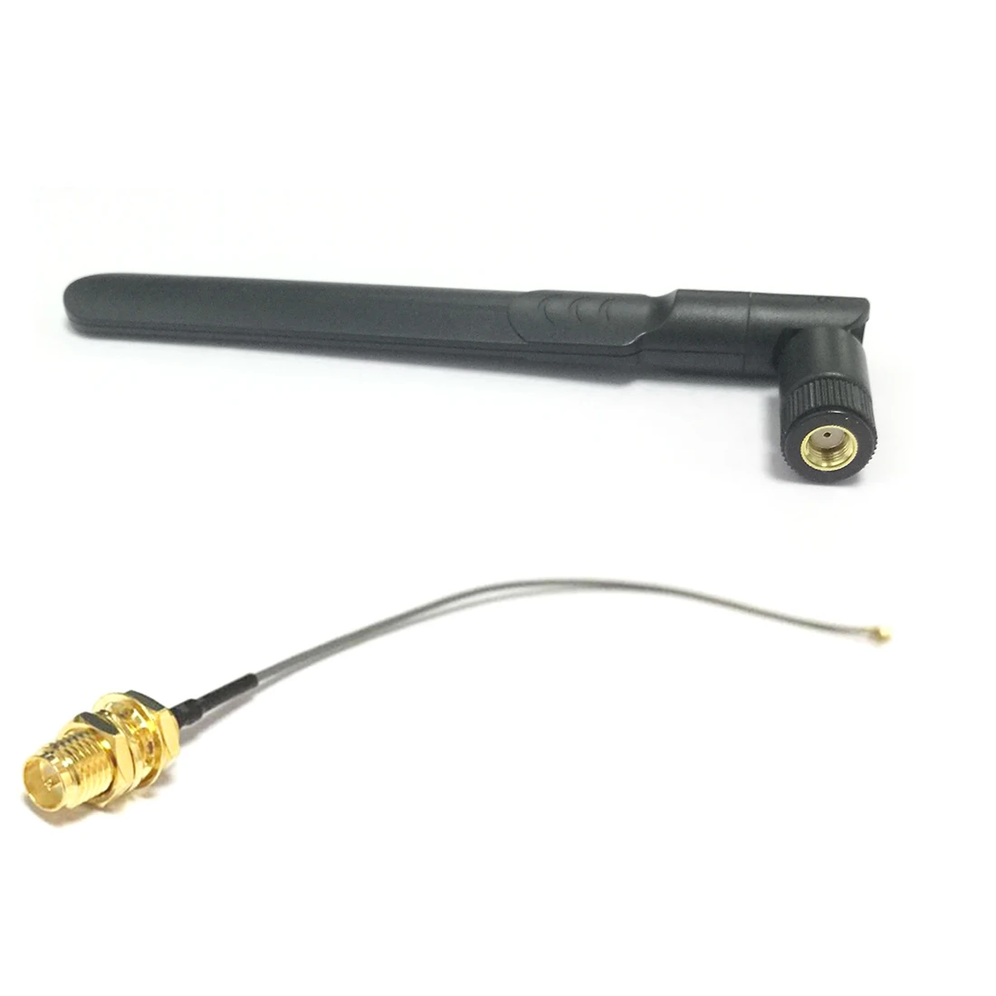Двухдиапазонная антенна Wi Fi 2 4 ГГц/5 8 ГГц 8dBi 802.11b/G/N Omni RP SMA Male + Mini PCI IPX/u.fl к Female cable|wifi