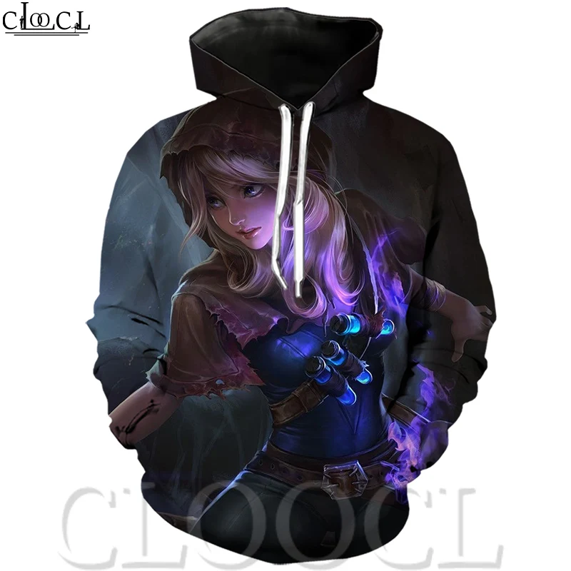 Толстовка мужская с 3D принтом героев игры Повседневная Уличная одежда Свитшот