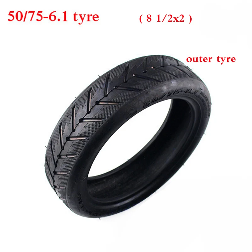 outer tyre 6,1 новая модель Chaoyang мини электрический скутер утолщенная 81/2x2*50/75-внутренняя и внешняя шины - Цвет: outer tyre