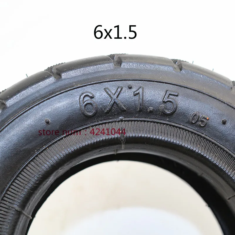 outer tyre 6X1,5 шины 6 дюймов шины и внутренняя труба комплект ступицы Электрический Скутер колеса стул грузовик 6x1 1/2 - Цвет: outer tyre