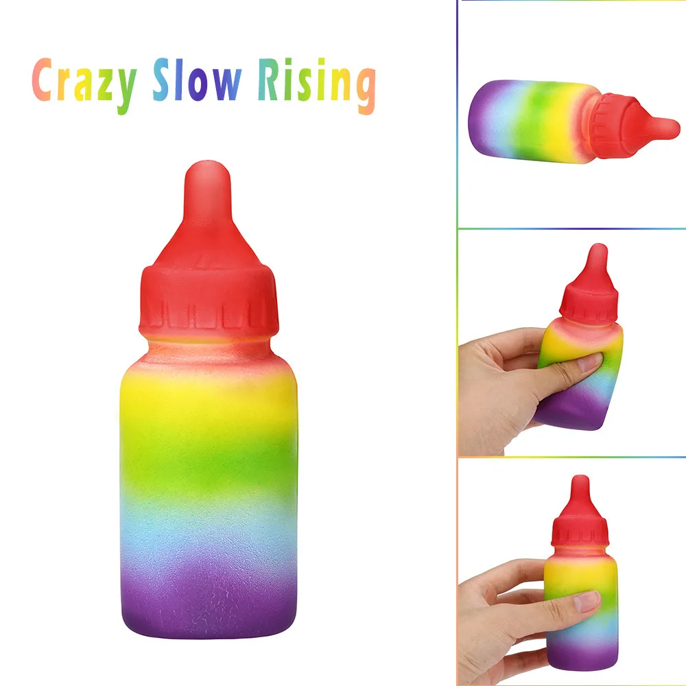 Милая сжимающая игрушка Звездная Радуга милая медленно поднимающийся крем