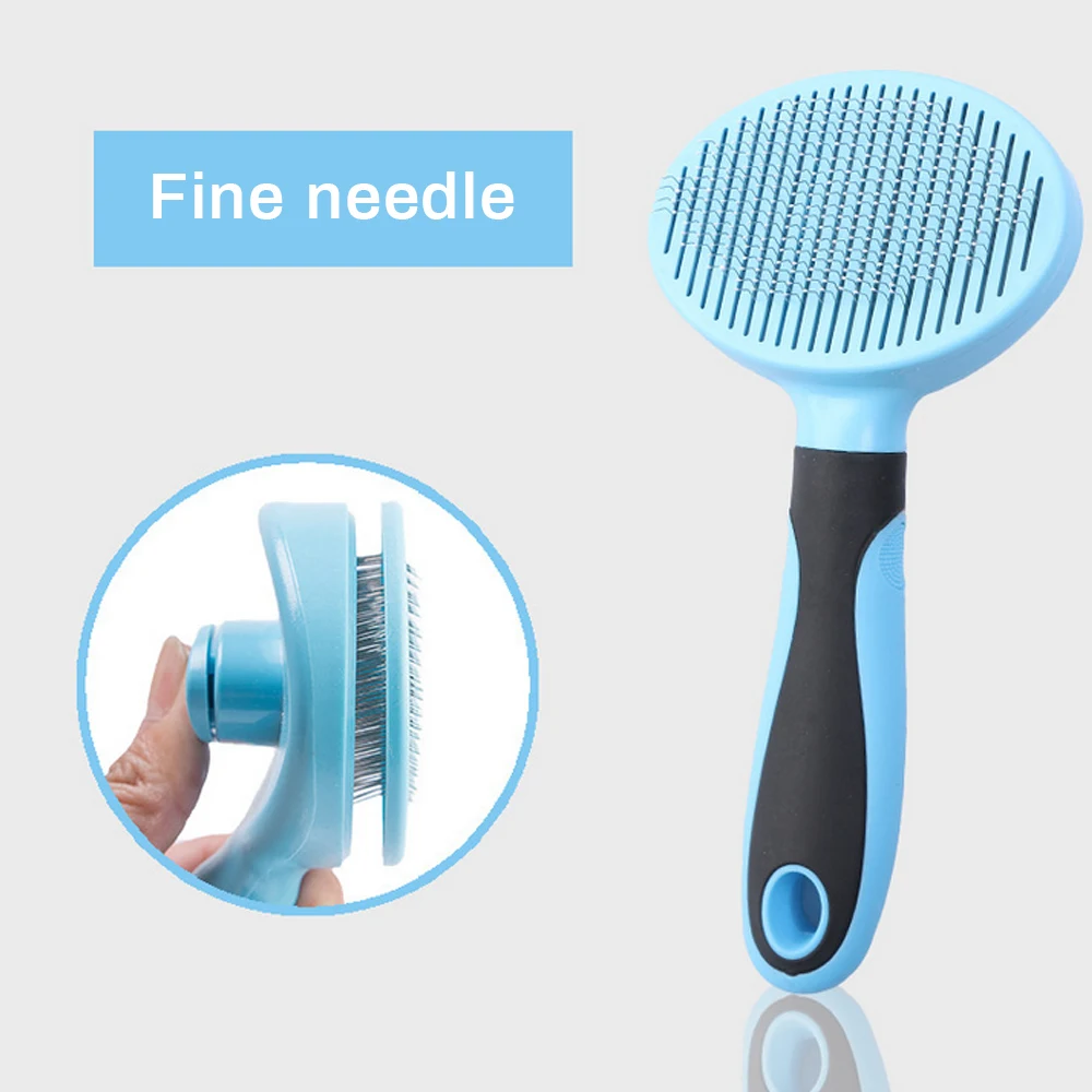 4 Pet собачья кошачья шерсть триммер для стрижки Расческа Щетка для вычесывания животных для домашних собак кошачья расческа инструменты для ухода - Цвет: 4