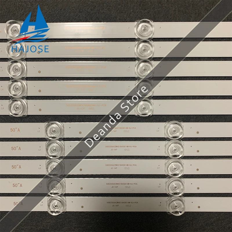 new LG 50&quot INNOTEK DRT 3.0 1027mm LED Backlight strip 9 leds A/B TYPE REV01 REV02 140218 140107 50 inch LCD Monito | Освещение