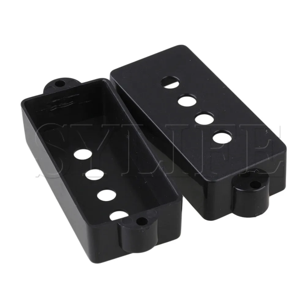 Пластиковая запасная крышка для бас гитары винтажный черный комплект P Bass|Детали