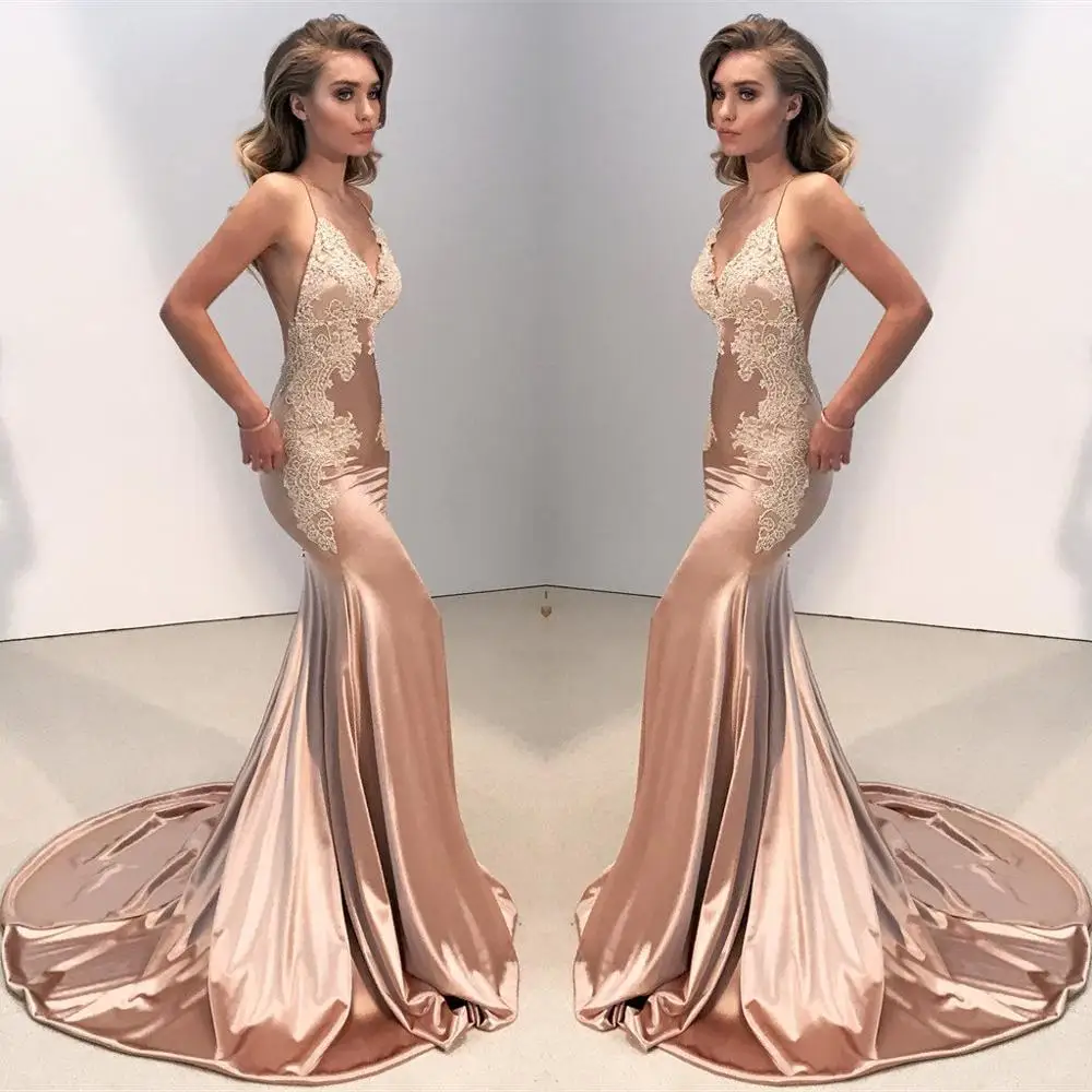 2019 модные кружевные бисерные сексуальные длинные вечерние платья с открытой