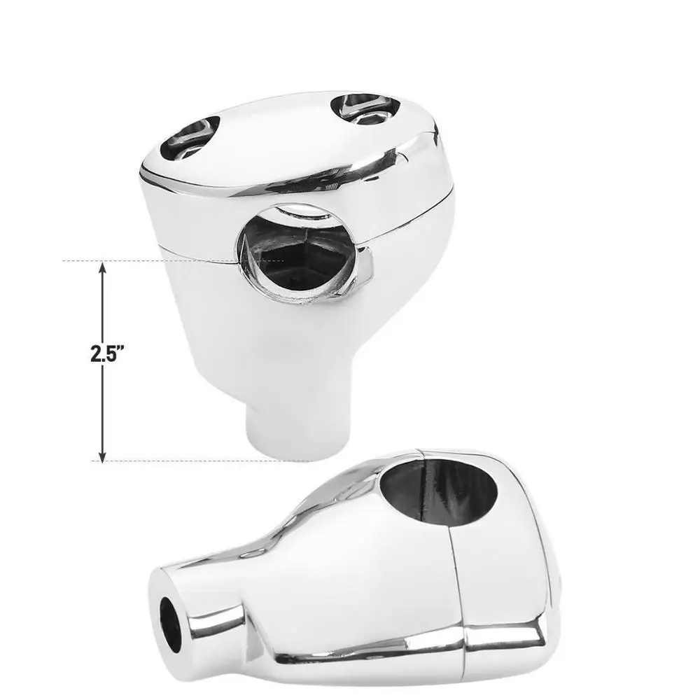 Универсальный зажим для руля мотоцикла 2 5 дюйма 3 4 6 дюймов Honda Yamaha Suzuki Kawasaki