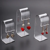 acrylic earring display stand earring holder organizer earring showing case jewelry organizer