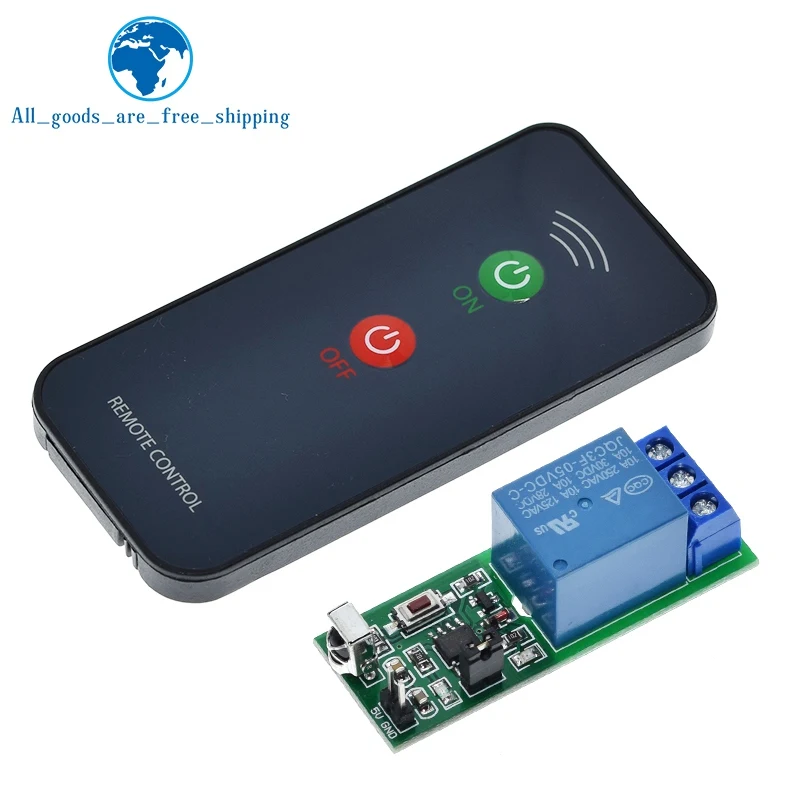 ИК 1 канал инфракрасного приемника дальнего света переключатель релейный модуль