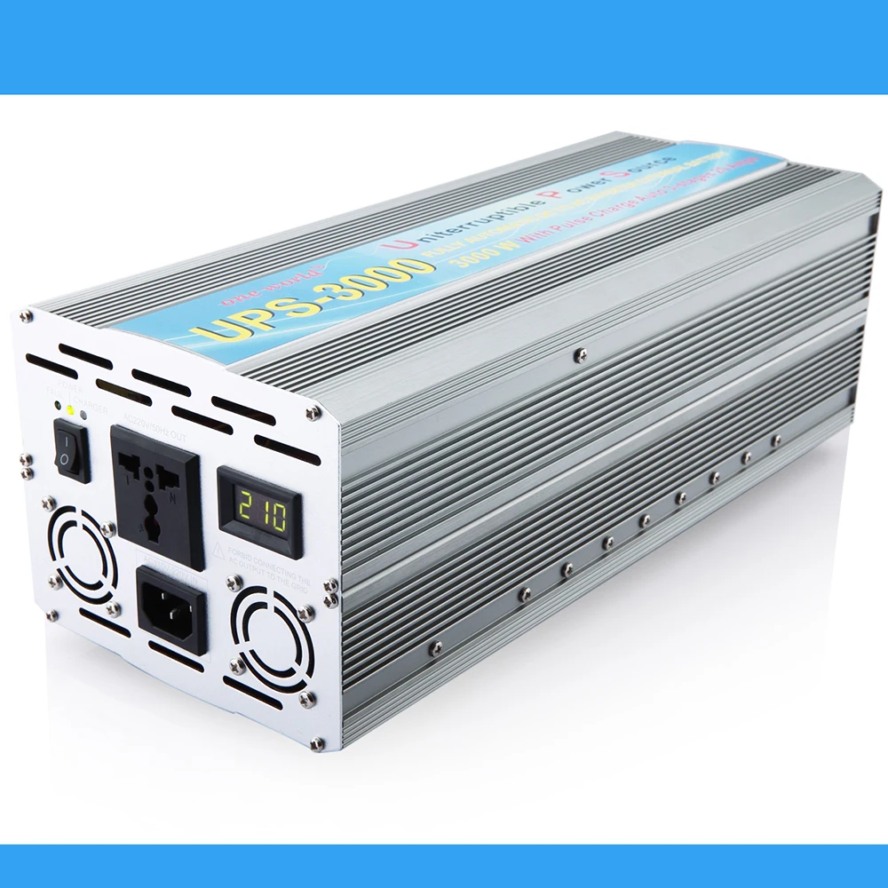 3000 Вт/3 кВт преобразователь напряжения постоянного тока в переменный ток