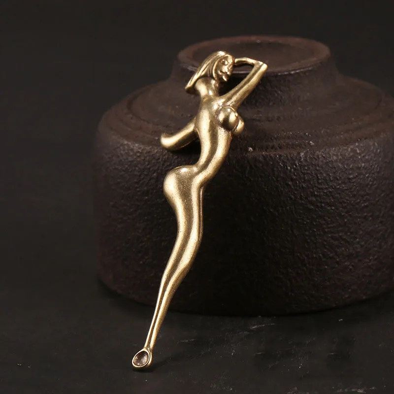 Креативный дизайн 6 стилей медные многофункциональные ушные ложки брелоки