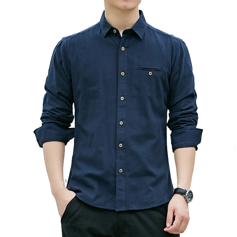 TFETTERS новая брендовая роскошная мужская рубашка деловая для отдыха с длинным