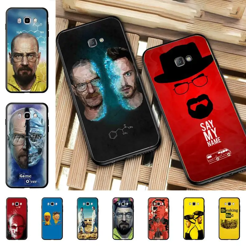 

YNDFCNB Breaking Bad Chemistry Walter White Phone Case for Samsung J 2 3 4 5 6 7 8 prime plus 2018 2017 2016 core