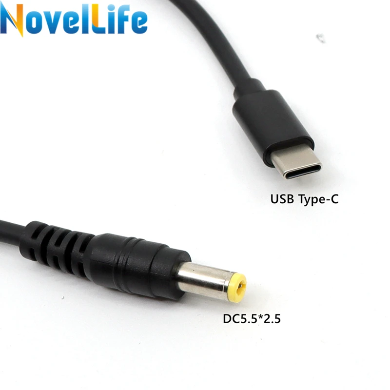 Эмулятор пускового шнура питания USB Type-C в DC 20 3 А PD зарядный кабель конвертер