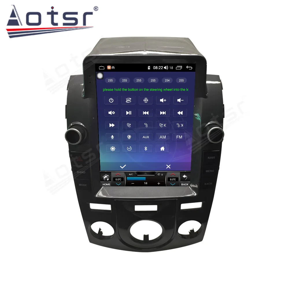 구매 기아 포르테 안드로이드 10 테슬라 자동차 라디오 무선 카플레이 GPS 네비게이션 DSP 자동차 멀티미디어 플레이어, 6 + 128GB