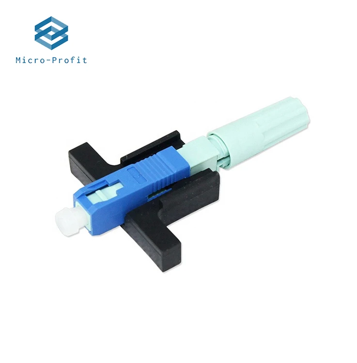 free shipping new sc apc upc 58mm sm single mode optical connector ftth tool cold connector tool sc upc fiber quick connector free global shipping