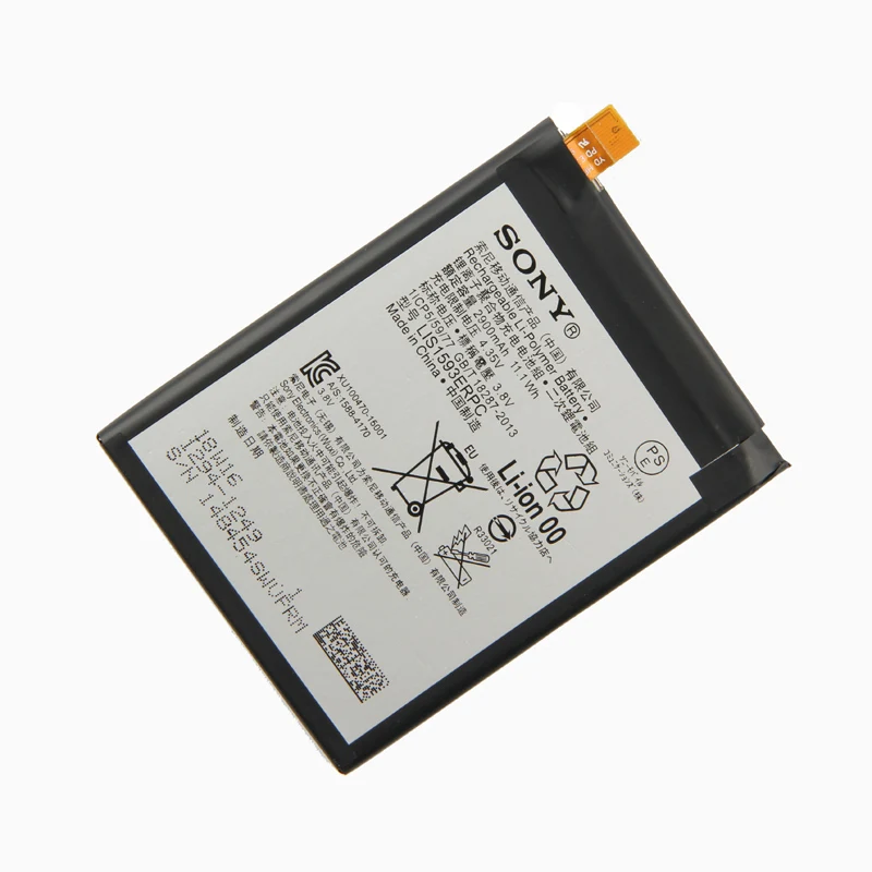 Оригинальный аккумулятор Sony LIS1593ERPC для Xperia Z5 E6603 E6653 E6633 E6683 2900 мАч | Мобильные