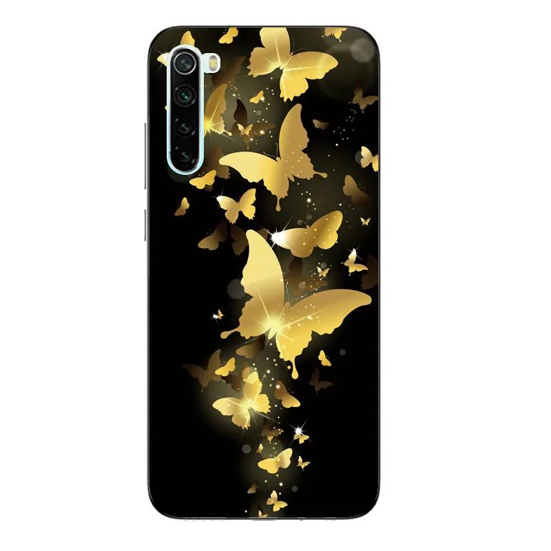 Мягкий чехол из ТПУ для Xiaomi Redmi 4X 5Plus 5A 6 6A 7 7A 8 8A Note 5 8T 9S Pro прозрачный милые чехлы с