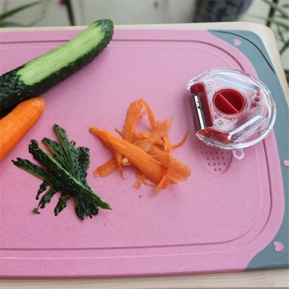 Волшебный набор тройной овощечистки слайсер из нержавеющей стали для картофеля