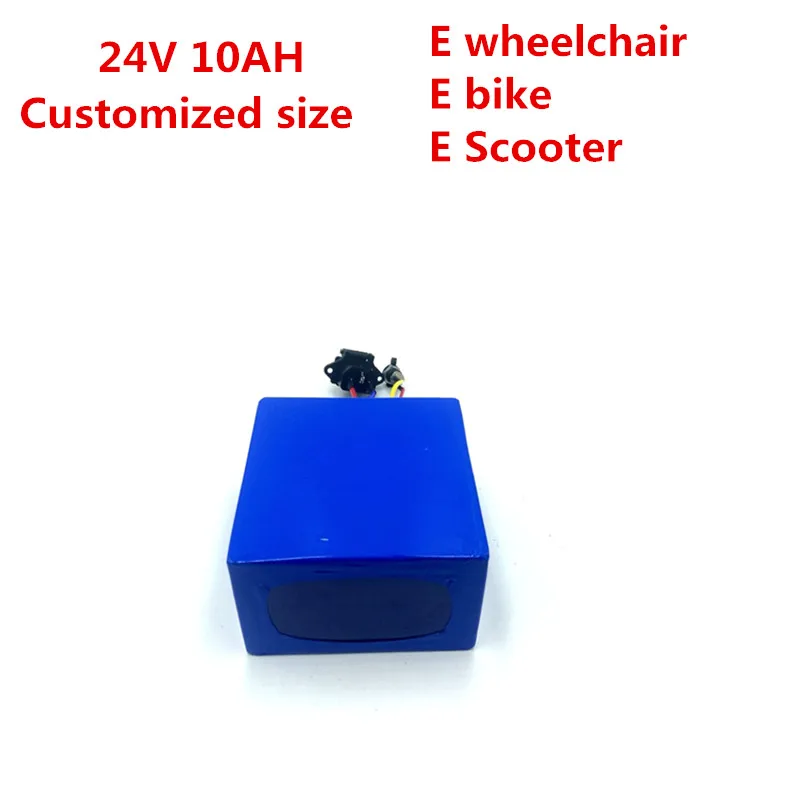 24 v 10Ah18650 Батарея литиевая батарея электрический велосипед