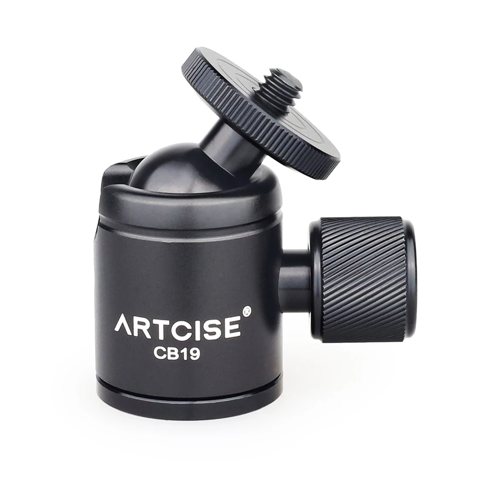 Мини штатив с шаровой головкой 1/4 дюйма для камеры поворотом на 360