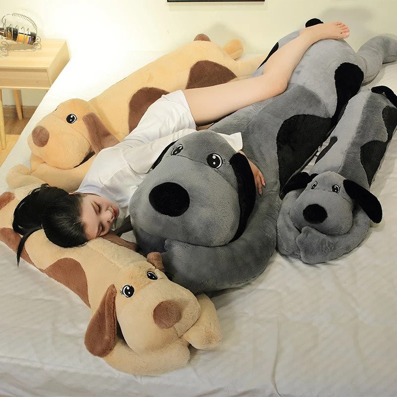 

Big Kawaii Dog Plush Toy Pillow Stuffed Soft Animal Cushion for Children Girls Sleeping Doll