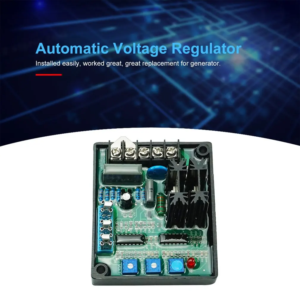 Автоматический модуль регулятора напряжения для генератора GAVR 8A Универсальный