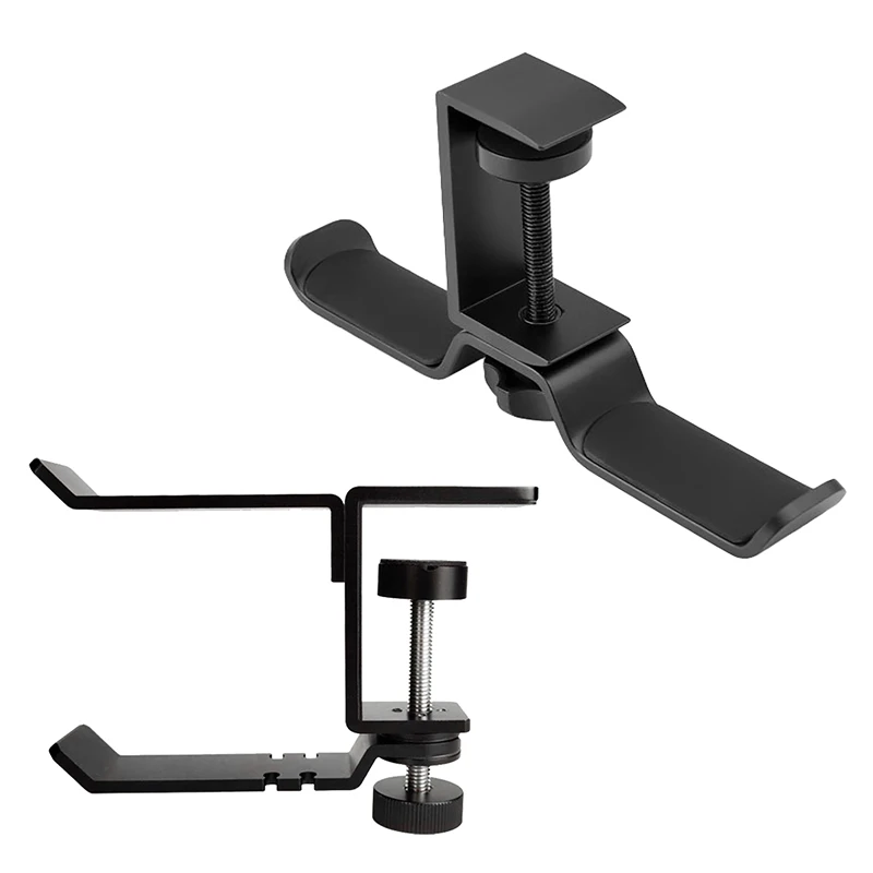 

2 Pcs Earphone Holder Hook Gaming Headset Hanger Universal Holder Headphone Stand, A & B