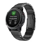 Ремешок для часов Garmin Fenix 6, 6X Pro, 5, 5X Plus, 3HR, нержавеющая сталь