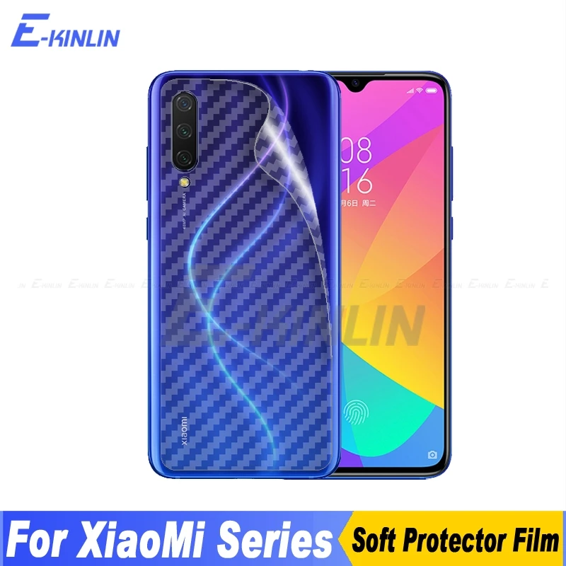 5 шт. защитная 3d пленка из углеродного волокна для Xiaomi Mi 6 6X 5X 5C CC9 Pro CC9e Note 3