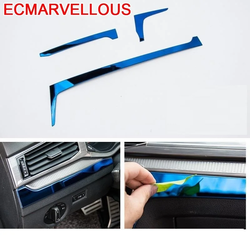 

Auto Control System Cup Dashboard Panel Automobile Chromium Modified Car Styling Covers Protecter 16 17 18 FOR Volkswagen Passat