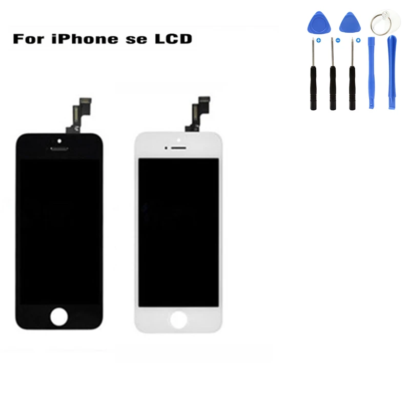 Для iPhone SE ЖК дисплей с сенсорным экраном Замена дигитайзер сборка высокий экран