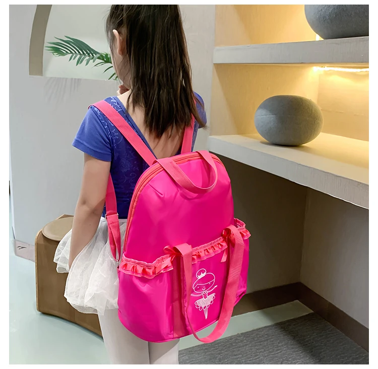 Сумка-балерина для девочек сумка на плечо балета и танцев рюкзаки спортивные