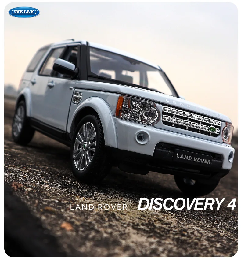 Welly 1:24 Land Rover дискавери автомобиль сплав модель автомобиля моделирование украшение автомобиля коллекция подарок игрушка литье модель игрушка для мальчиков