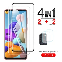 protective glass for samsung galaxy a21s screen protectors tempered glass for samsunga21s glass camera lens a217f s21a film