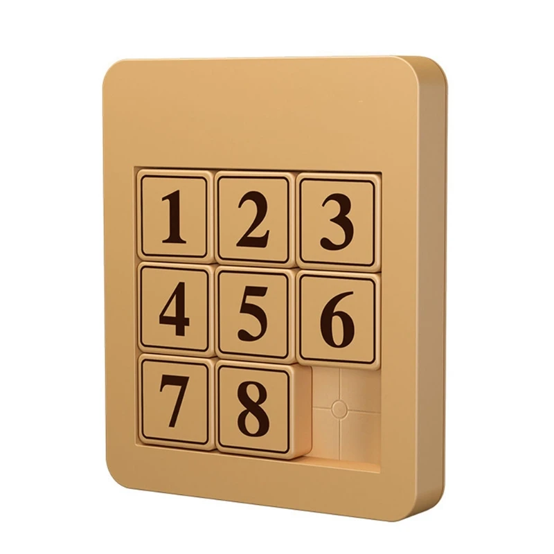 1PC Portable Magnetic Puzzle Kid’s Game Board Early Education Number Klotski | Игрушки и хобби