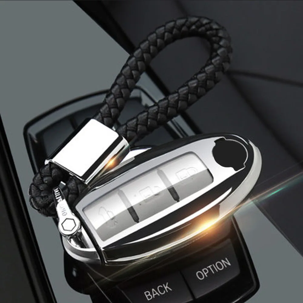 

Car Remote Key Case Cover For Nissan Rogue XTrail T32 T31 Qashqai J11 J10 Kicks Tiida Pathfinder Murano Juke Versa