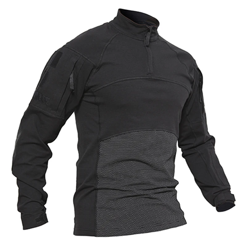 Военная Униформа Для мужчин s камуфляж тактический футболка брендовая детская с