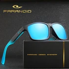PARANOID Винтаж, солнцезащитные очки, поляризационные, Для мужчин солнцезащитные очки для Для мужчин вождения черный квадрат очки Oculos мужские 8 цветов МОДЕЛЬ 8019 P8019