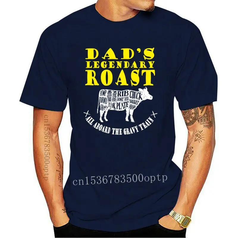 

Dads Legendary Roast T-SHIRT Cook Chef Bbq Dinner Top Funny birthday gift