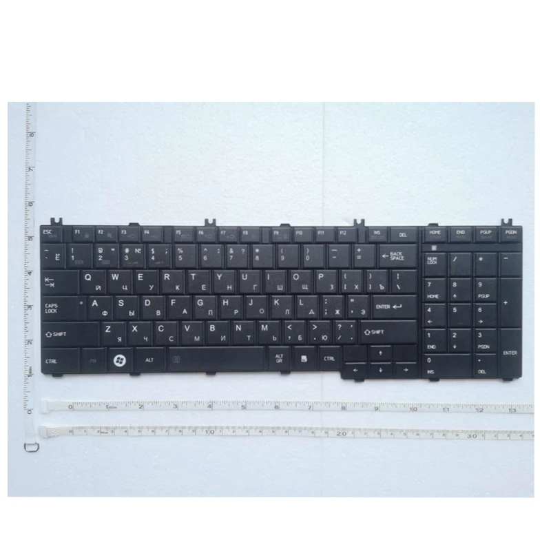 Русская клавиатура для ноутбука toshiba Satellite C650 C655 C660 C670 L675 L750 L755 L670 L650 L655 L770 L775 L775D RU |