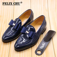 kids shoes patent leather loafer banquet wedding children dress shoes baby boys girls british style student party casual shoes